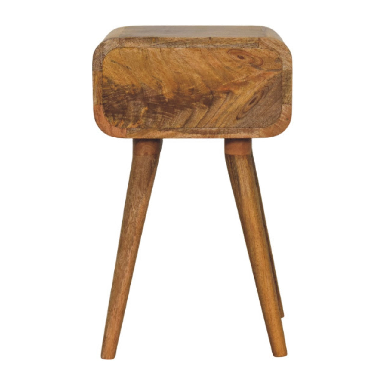 Avora Mini Oak-ish Nightstand with 1 drawer - Living with Luxury