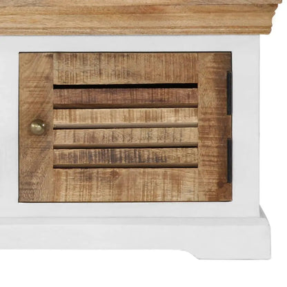 TV Cabinet Solid Mango Wood Living with Luxury