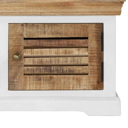 TV Cabinet Solid Mango Wood Living with Luxury