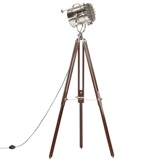 Tripod Floor Lamp Solid Mango Wood 180 cm - Living with Luxury