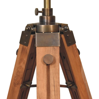 Wooden Tripod Lamp Living with Luxury