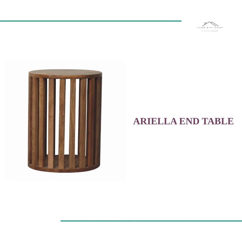 Ariella End Table by@Outfy