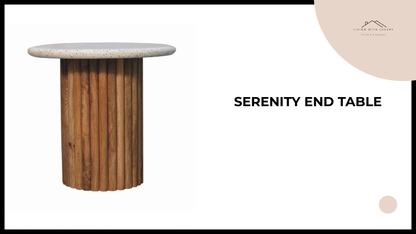 Serenity End Table by@Outfy