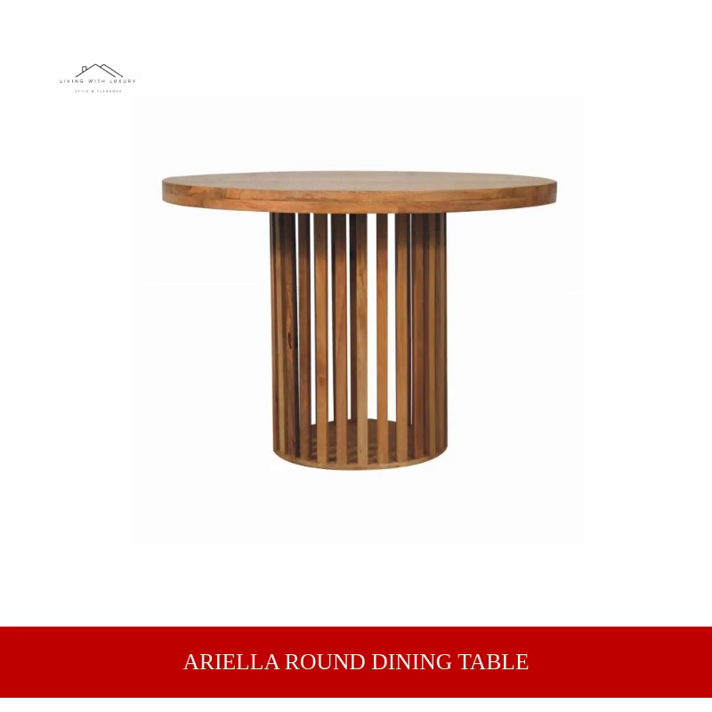 Ariella Round Dining Table by@Outfy