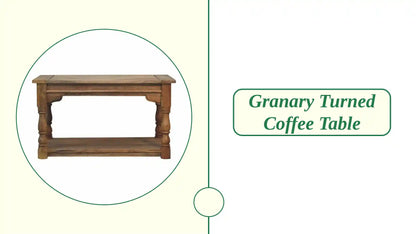 Granary Turned Coffee Table by@Outfy