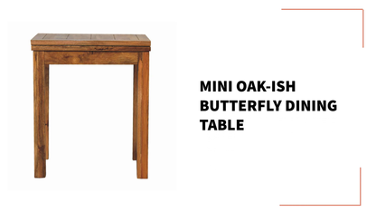 Mini Oak-ish Butterfly Dining Table by@Outfy