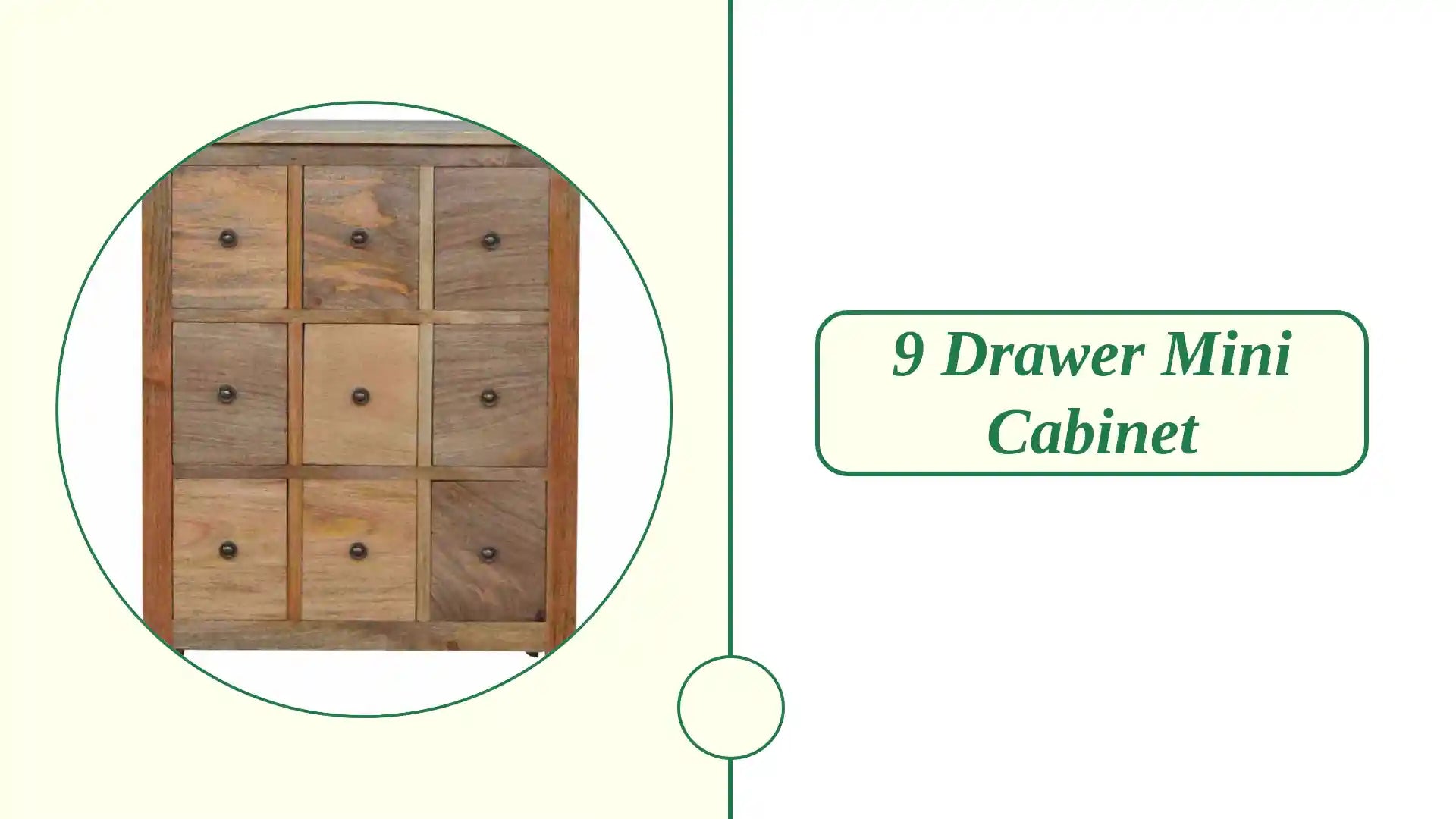 9 Drawer Mini Cabinet by@Outfy