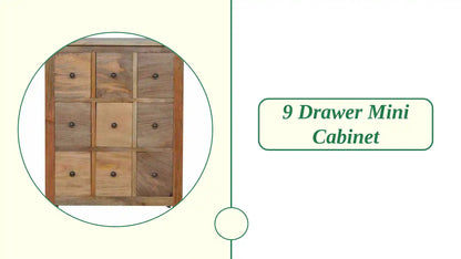 9 Drawer Mini Cabinet by@Outfy