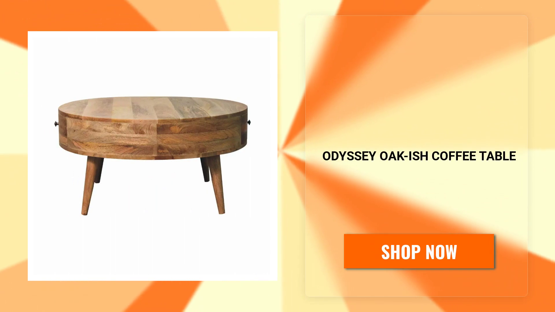 Odyssey Oak-ish Coffee Table by@Outfy