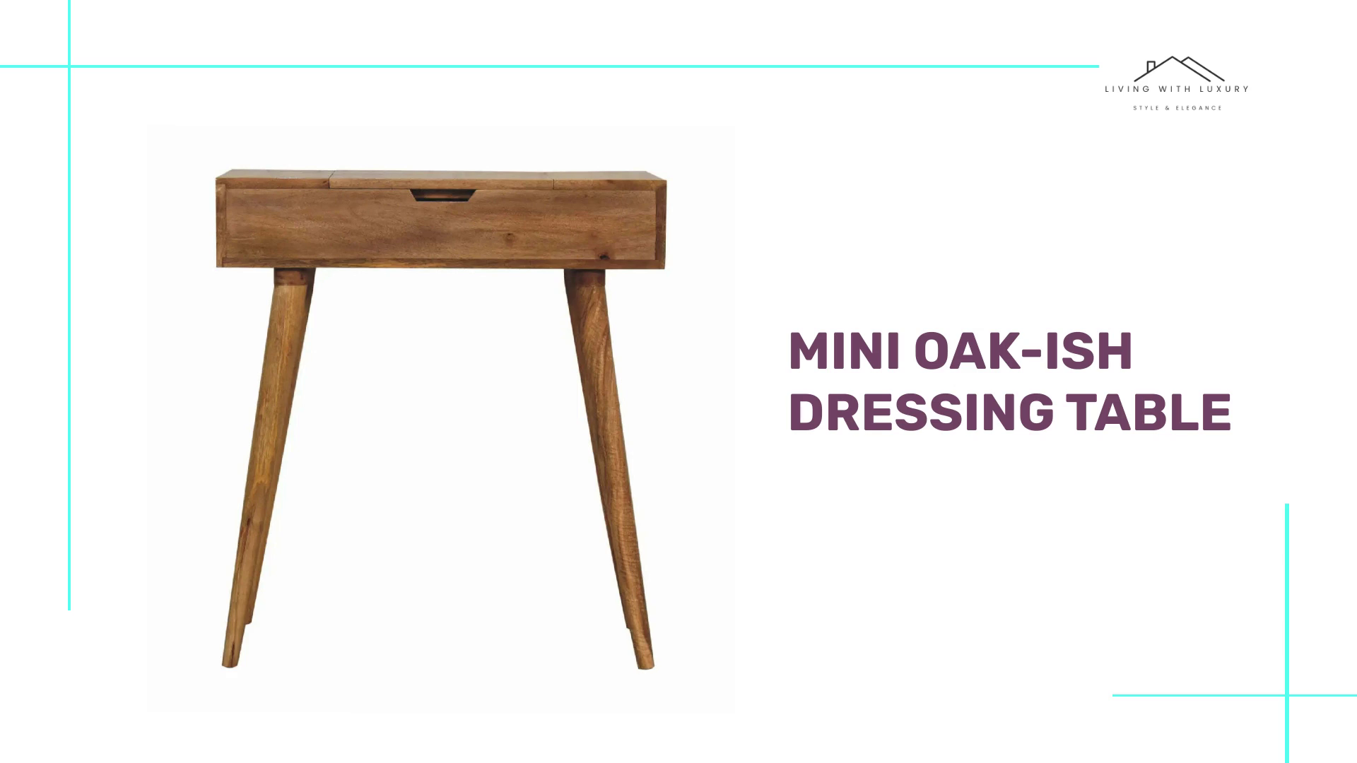 Mini Oak-ish Dressing Table by@Outfy
