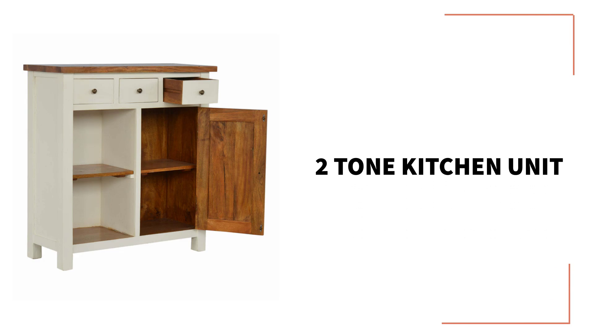 2 Tone Kitchen Unit by@Outfy
