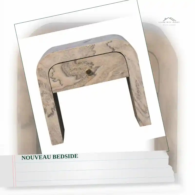Nouveau Bedside by@Outfy