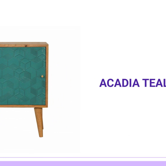 Acadia Teal Bedside by@Outfy