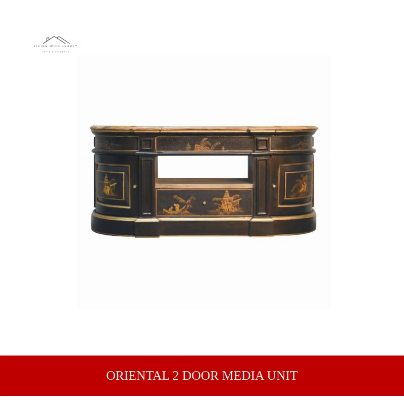 Oriental 2 Door Media Unit by@Outfy