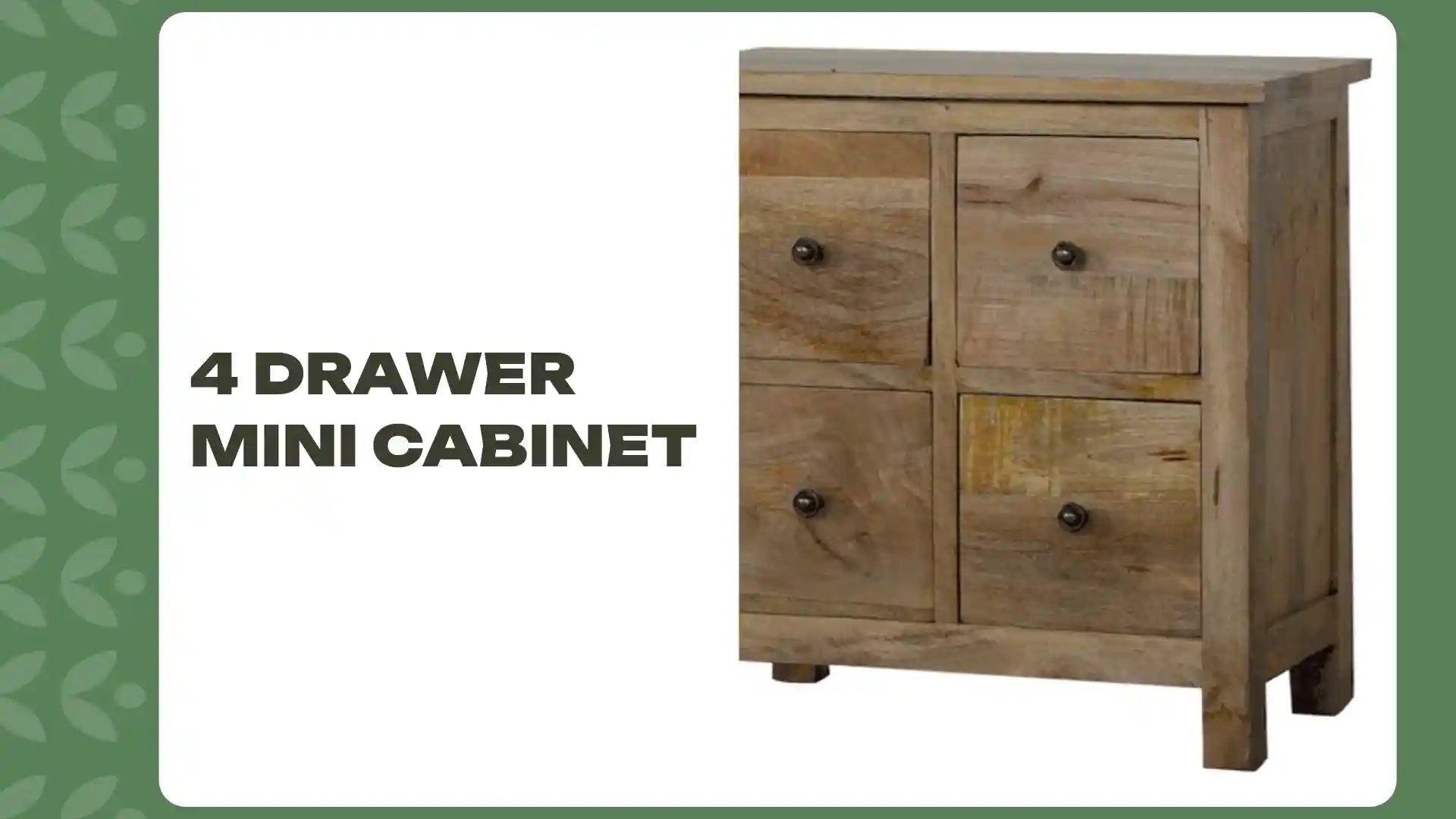 4 Drawer Mini Cabinet by@Outfy
