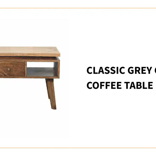 Classic Grey Granary Coffee Table by@Outfy