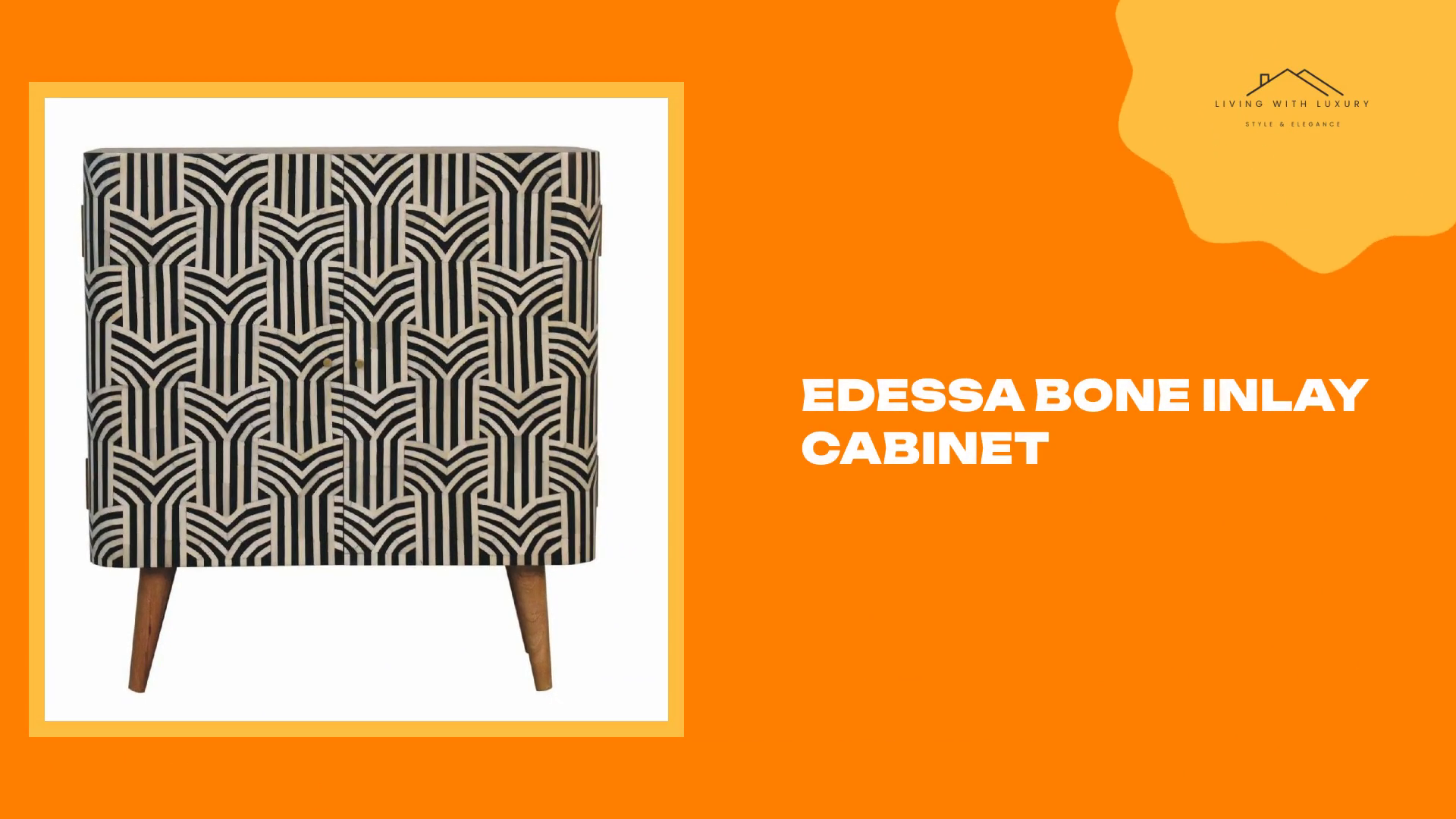 Edessa Bone Inlay Cabinet by@Outfy
