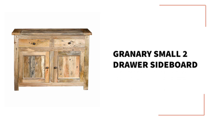 Granary Small 2 Drawer Sideboard by@Outfy