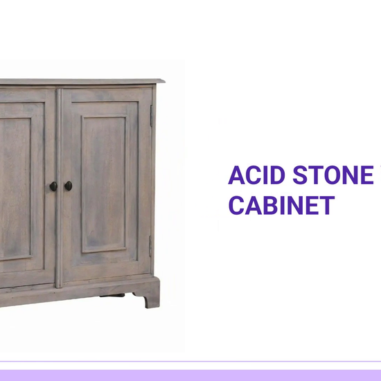Acid Stone Wash Cabinet by@Outfy