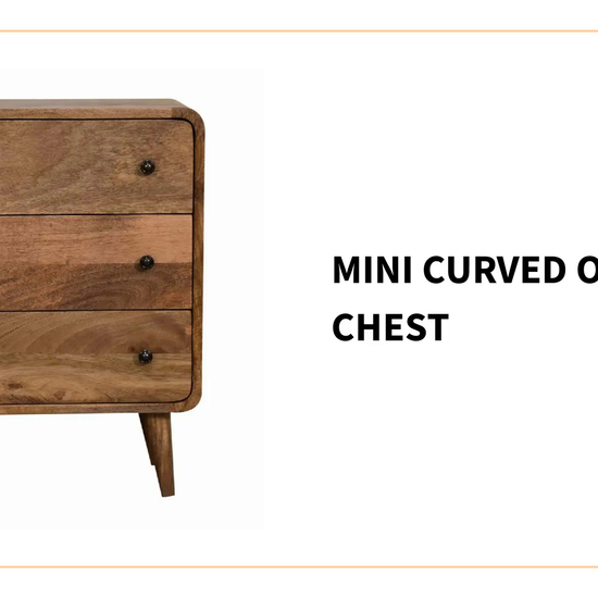 Mini Curved Oak-ish Chest by@Outfy