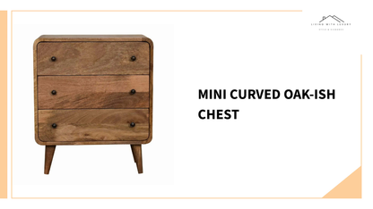 Mini Curved Oak-ish Chest by@Outfy