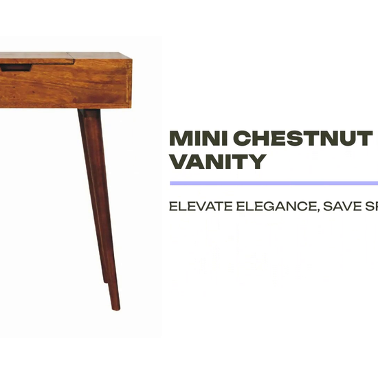 Mini Chestnut Fold Vanity by@Outfy