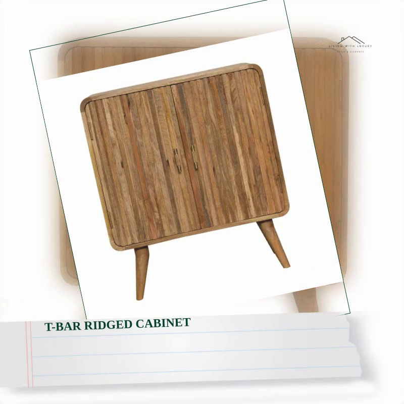 T-bar Ridged Cabinet by@Outfy