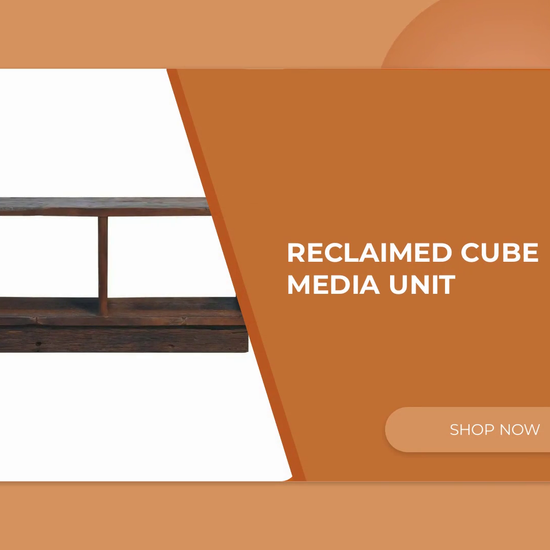 Reclaimed Cube Media Unit by@Outfy
