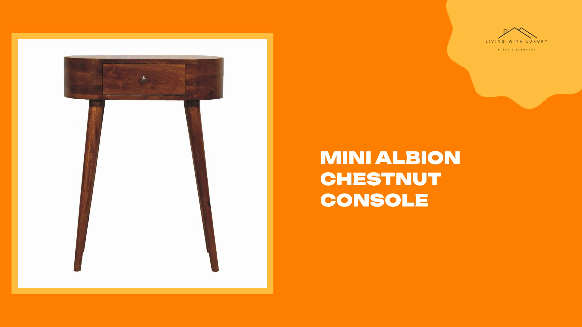 Mini Albion Chestnut Console by@Outfy