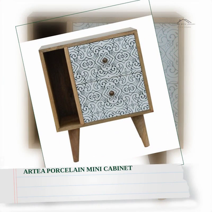 Artea Porcelain Mini Cabinet by@Outfy