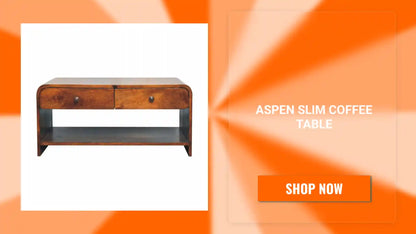 Aspen Slim Coffee Table by@Outfy