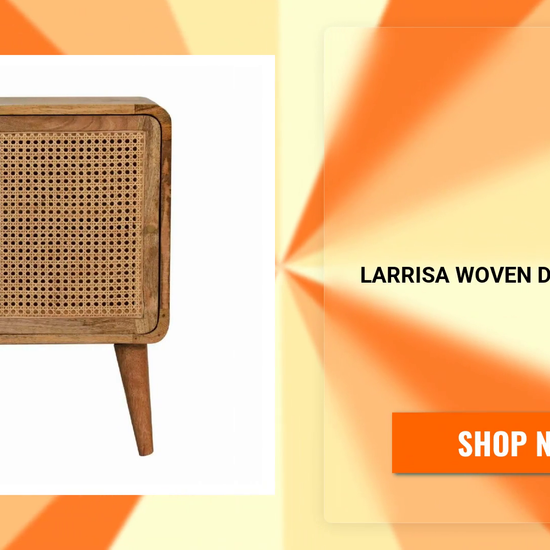 Larrisa Woven Door Bedside by@Outfy