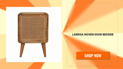 Larrisa Woven Door Bedside by@Outfy