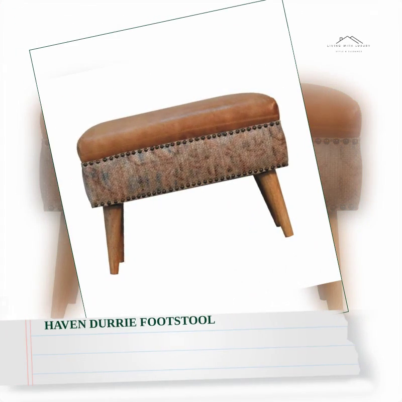 Haven Durrie Footstool by@Outfy