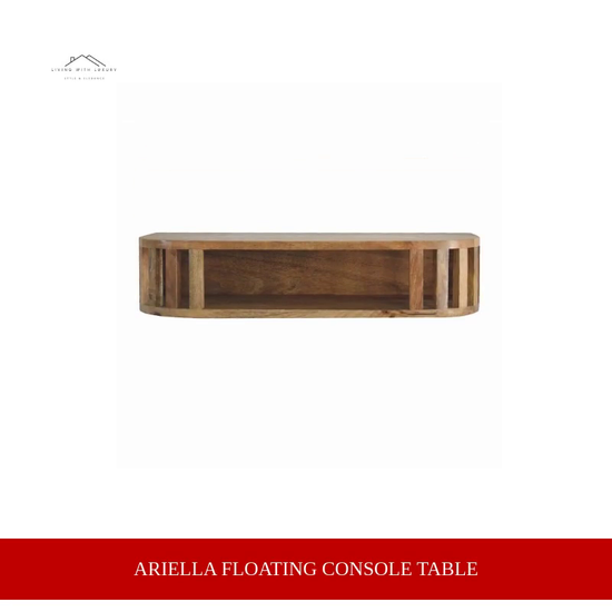 Ariella Floating Console Table by@Outfy