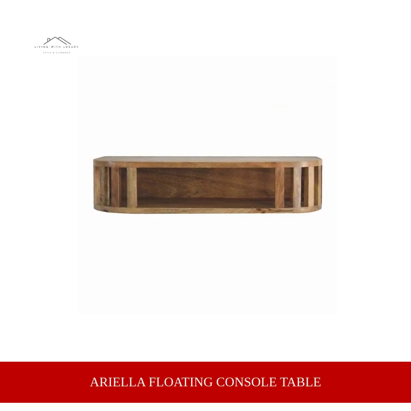 Ariella Floating Console Table by@Outfy