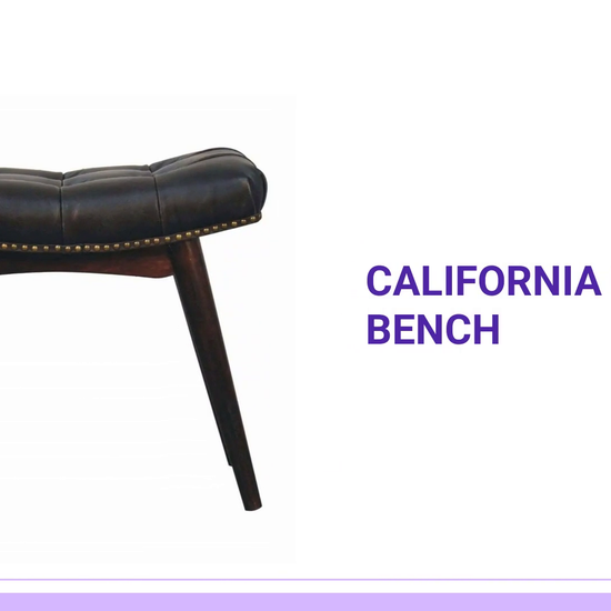 California Walnut Bench by@Outfy