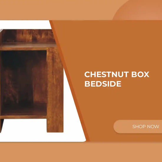 Chestnut Box Bedside by@Outfy