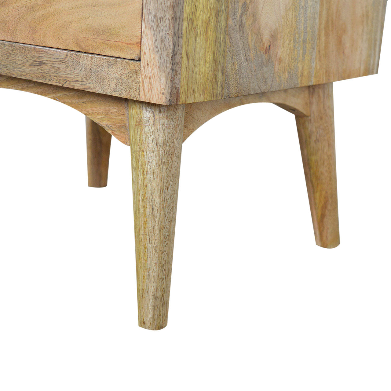 Nordic Style Bedside with 2 Drawers - Living with Luxury
