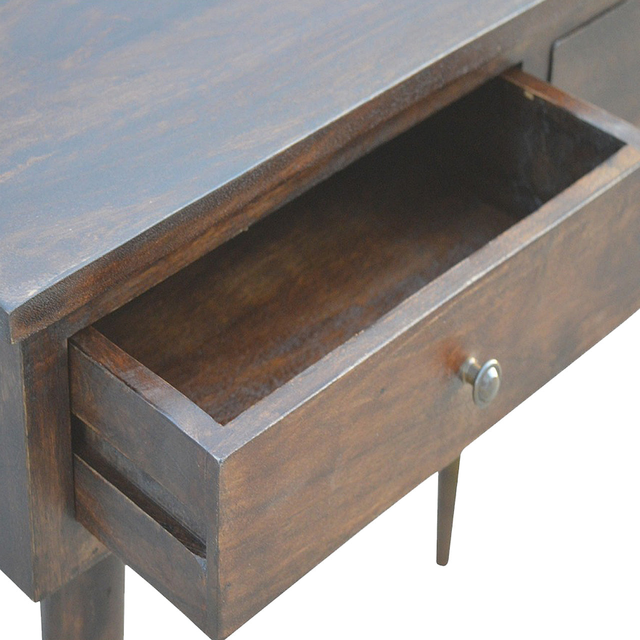 2 Drawer Walnut Hallway Console Living with Luxury