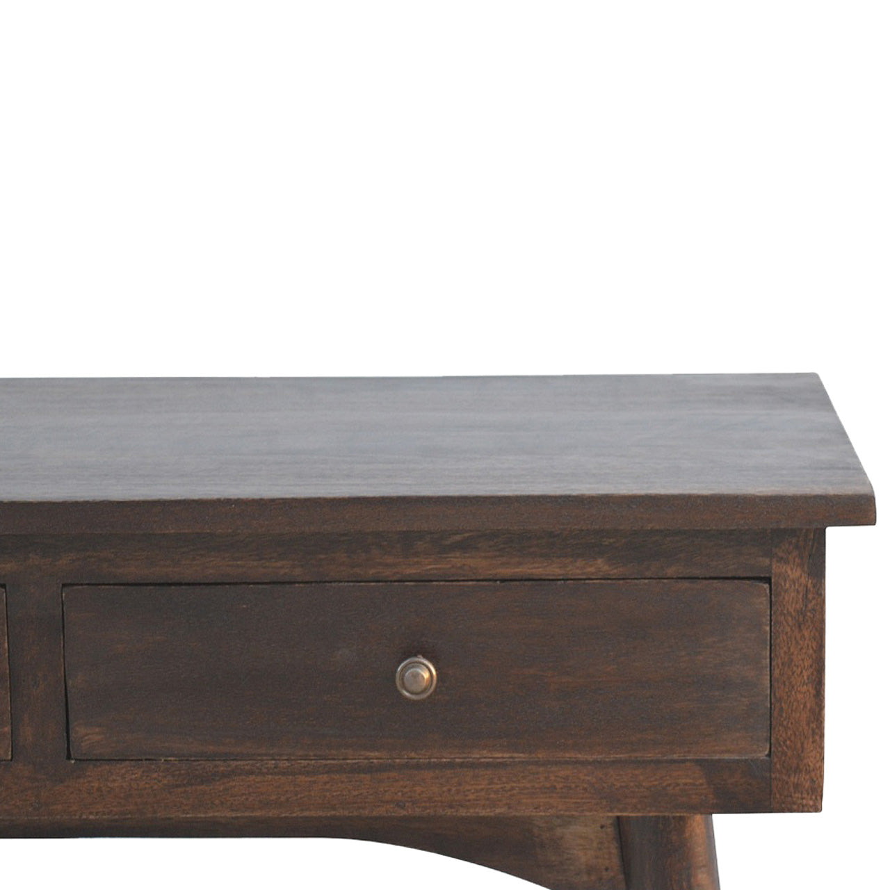 2 Drawer Walnut Hallway Console Living with Luxury