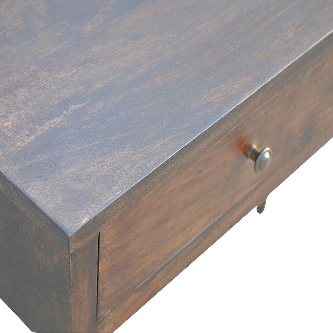 2 Drawer Walnut Hallway Console Living with Luxury