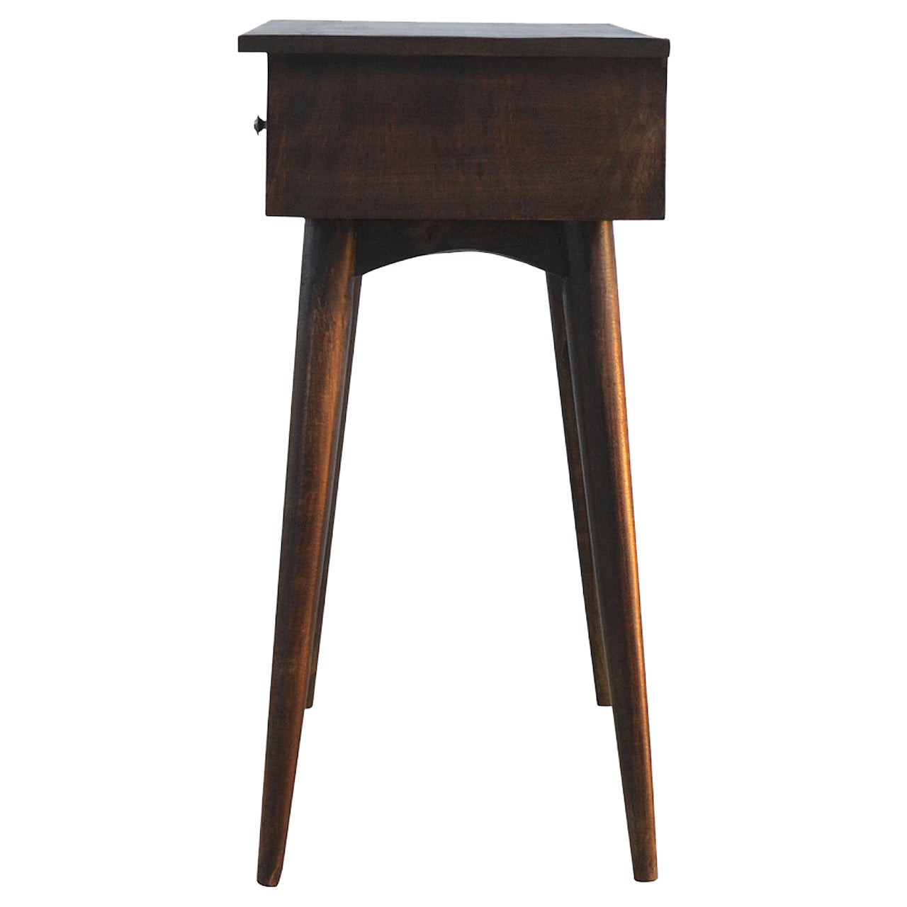 2 Drawer Walnut Hallway Console Living with Luxury