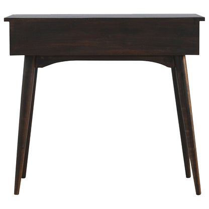 2 Drawer Walnut Hallway Console Living with Luxury