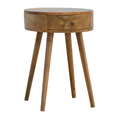 Nordic Circular Shaped Bedside - Living with Luxury