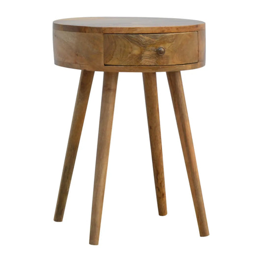 Nordic Circular Shaped Bedside - Living with Luxury