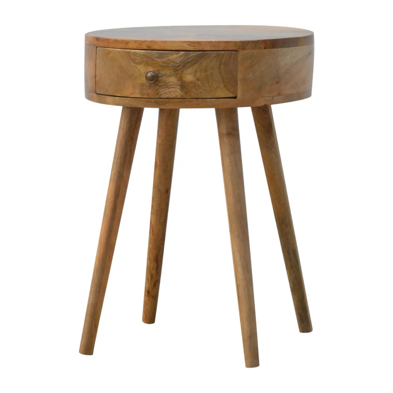 Nordic Circular Shaped Bedside - Living with Luxury