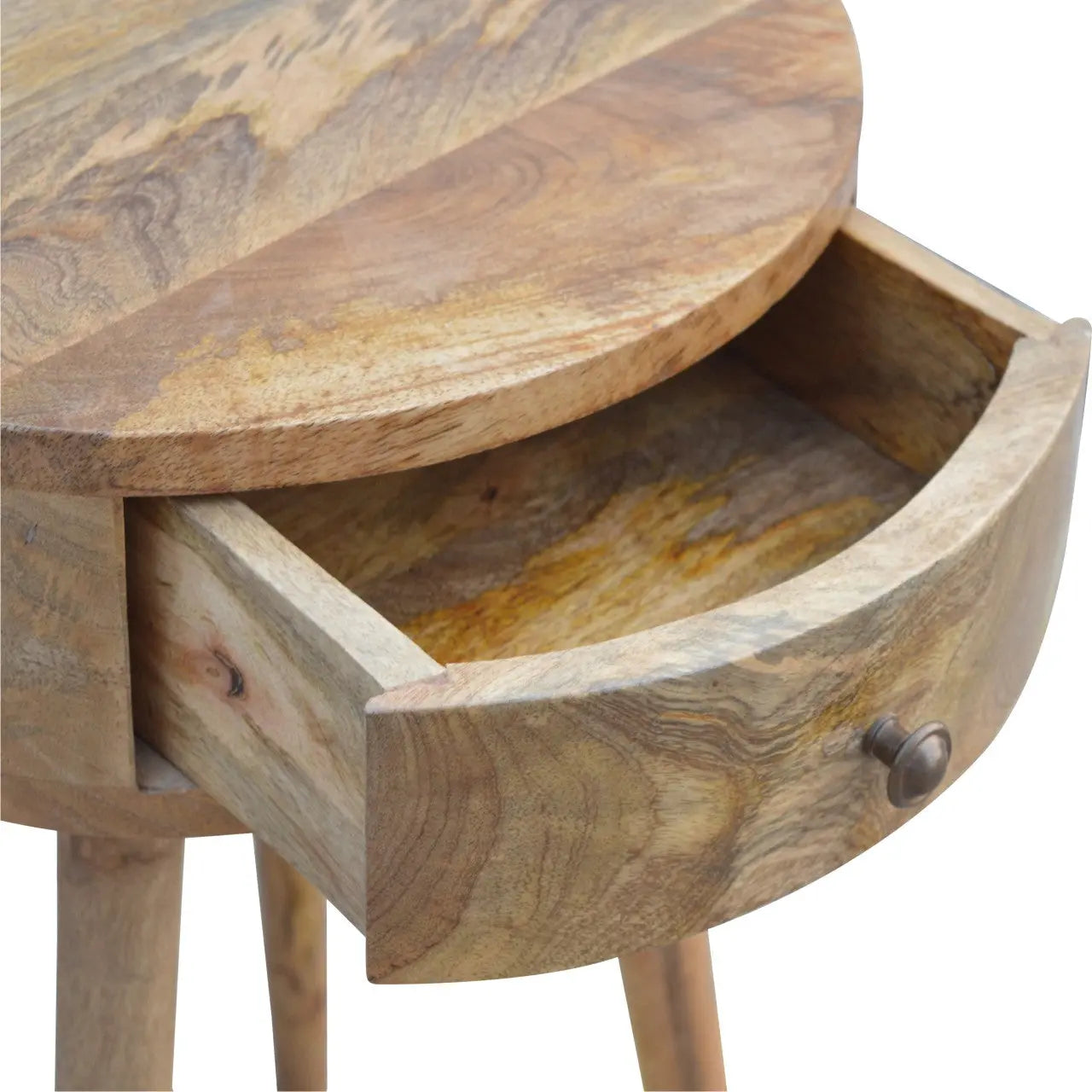 Nordic Circular Shaped Bedside - Living with Luxury