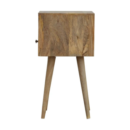 Mini Oak-ish Bedside - Living with Luxury